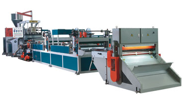 PP、PE Sheet Extruder (Can configure single / double colour printing system)