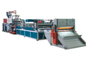 PP、PE Sheet Extruder (Can configure single / double colour printing system)