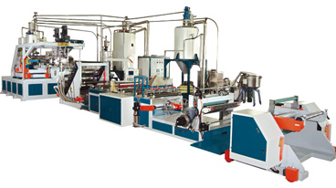 APET Three layers Plastic Sheet Extrusion Line